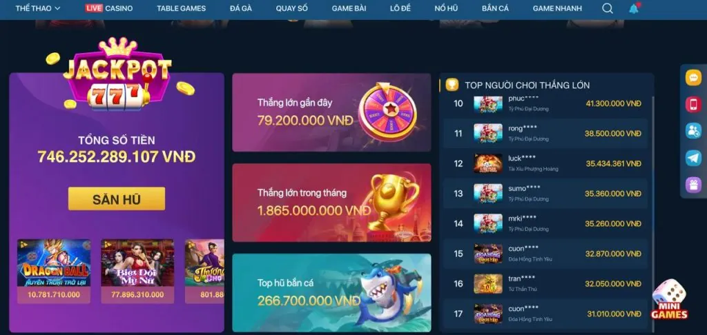 Thưởng nạp lại 18win code